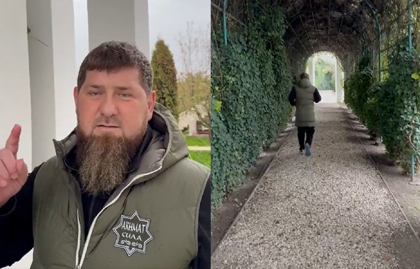 Kadyrow biega na nagraniu. Jego forma stoi pod znakiem zapytania