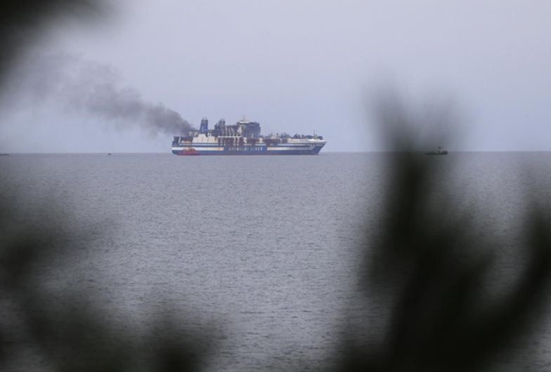 Turecki statek trafiony bombą. Był w pobliżu portu w Odessie