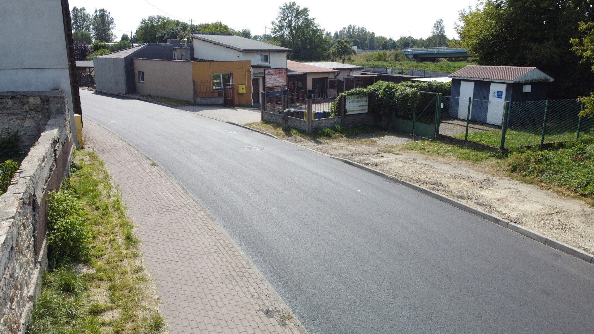 Remont ulicy Srebrnej w Częstochowie