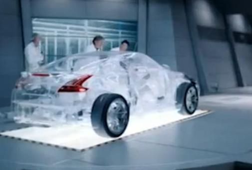 Zbudowali przezroczystego Nissana 370Z [wideo]
