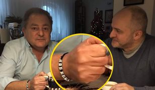 Myślał, że nikt nie zauważy? Literki układają się w wymowny napis