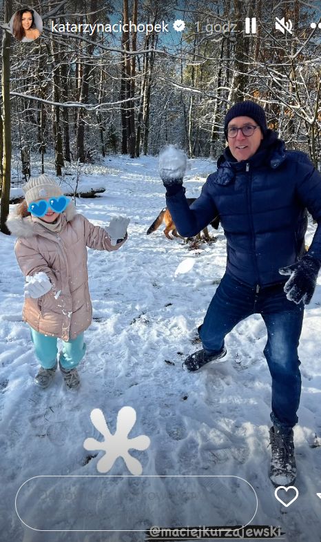 Cichopek i Kurzajewski urządzili bitwę na śnieżki