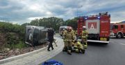Wypadek na dolnośląskim odcinku S3. Starszy kierowca pomylił gaz z hamulcem