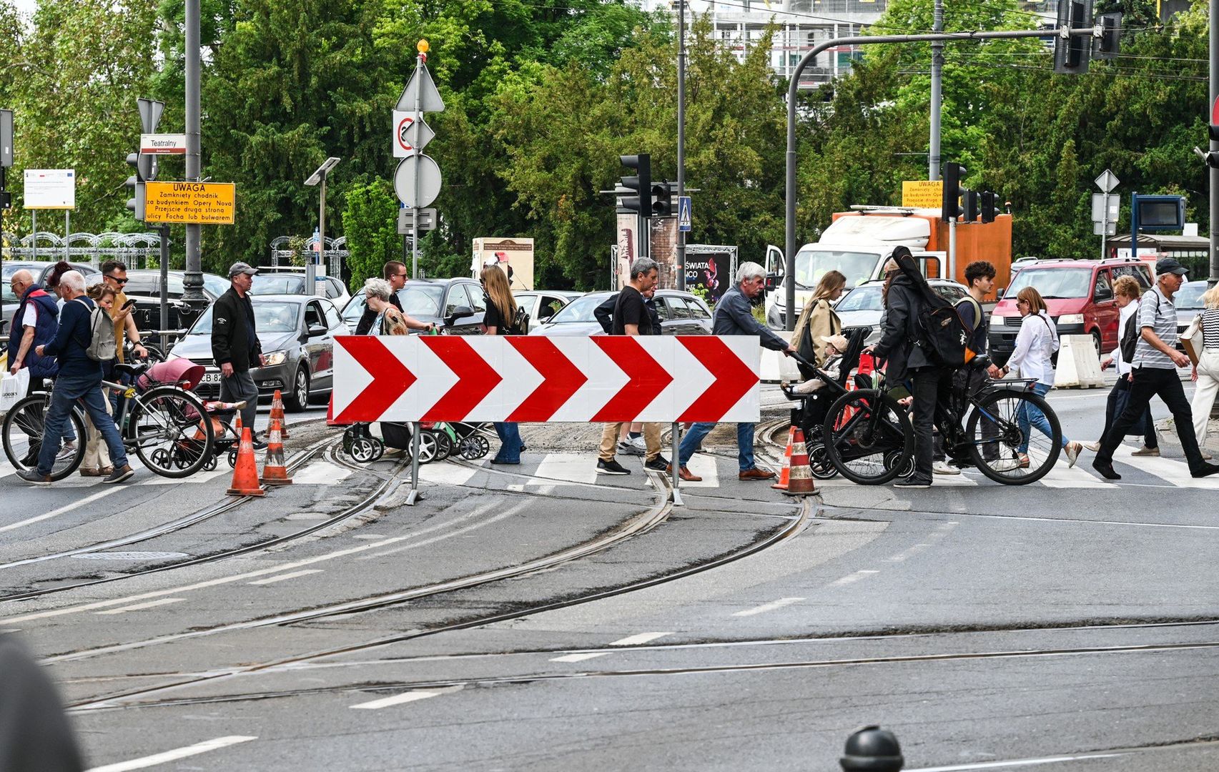 W poniedziałek ruszył remont toru na ul. Focha w Bydgoszczy.