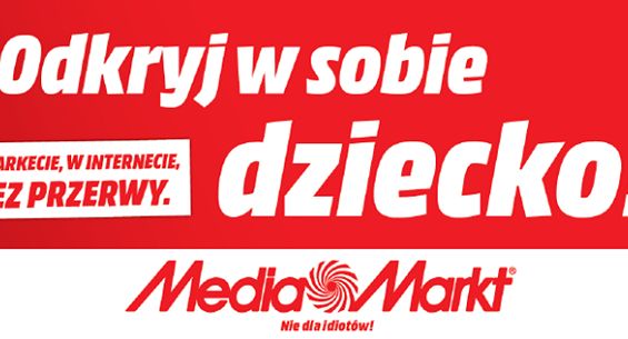 „Odkryj w sobie dziecko!” - Media Markt w reklamach stawia na radość, a nie ceny (wideo)