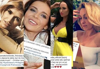 Nie tylko Anna Lewandowska "motywuje" fanów. Tak wygląda instagramowy coaching polskich celebrytów (ZDJĘCIA)