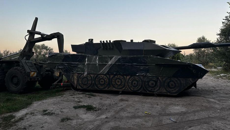 Model imitujący czołg Leopard 2A6