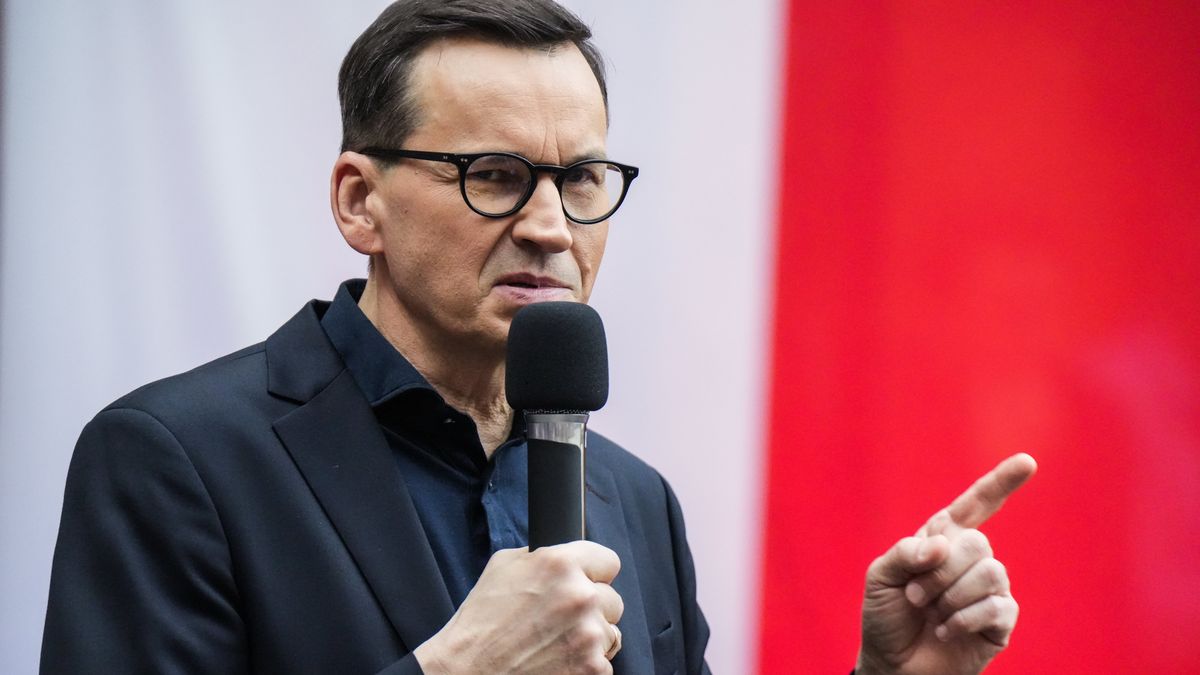 Mateusz Morawiecki miał być gościem prawicowej konferencji.