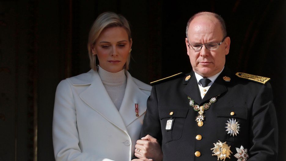 Prince Albert II of Monaco and his wife Princess Charlene stand on the palace balcony during the celebrations marking Monaco's National Day in MonacoPrince Albert II of Monaco and his wife Princess Charlene stand on the palace balcony during the celebrations marking Monaco's National Day in Monaco, November 19, 2019.,Image: 483663804, License: Rights-managed, Restrictions: , Model Release: no, Credit line: ERIC GAILLARD / Reuters / ForumERIC GAILLARD / Reuters / Forumimperial, and, royal, matters, category_code_europ, category_code_roy, category_code_imperial and royal matters
