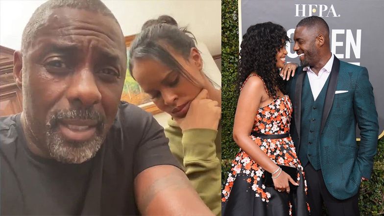 Zakażony koronawirusem Idris Elba tłumaczy, dlaczego przebywa na kwarantannie z żoną: "Chciała być przy mnie. WKALKULOWALIŚMY RYZYKO"