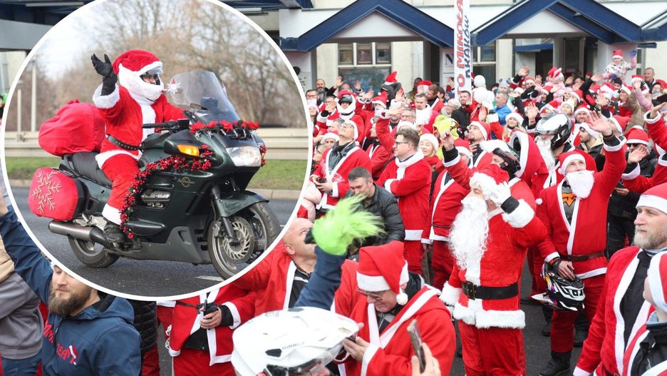 MotoMikołaje w Krakowie po raz 20. Wielka Parada dla szpitala w Prokocimiu