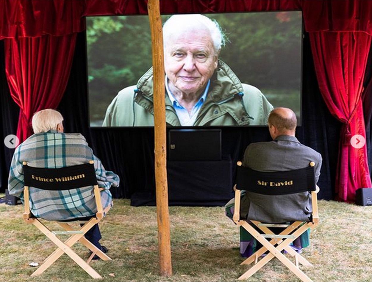 David Attenborough i książę William