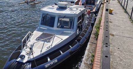 52-latek i 25-latka zatrzymani na jachcie. Akcja w Gdańsku