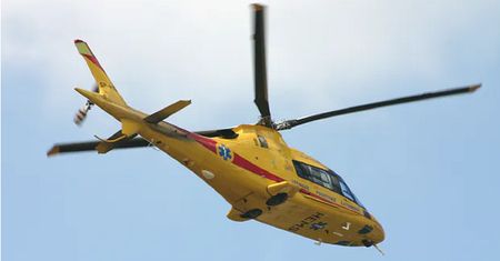 15-latek porażony prądem. Potrzebny był śmigłowiec LPR