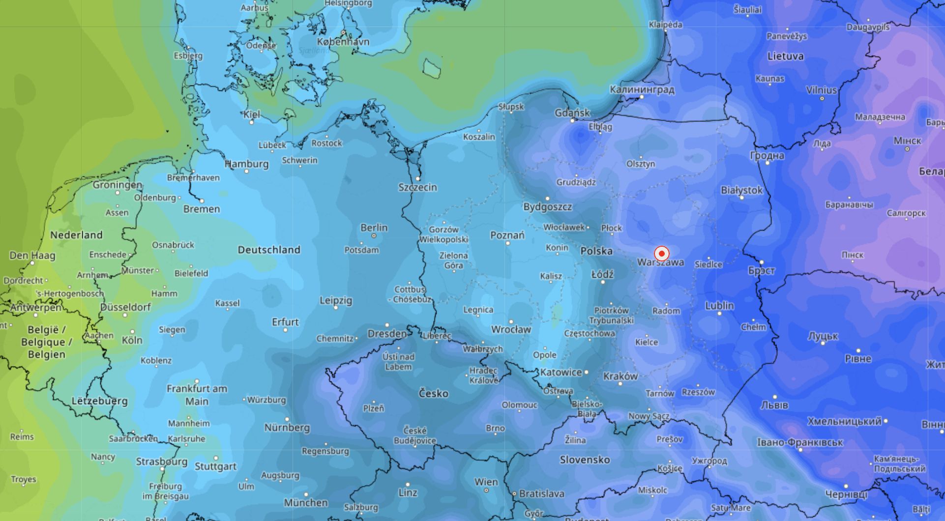 Oto prognoza na środę - 21 stycznia
