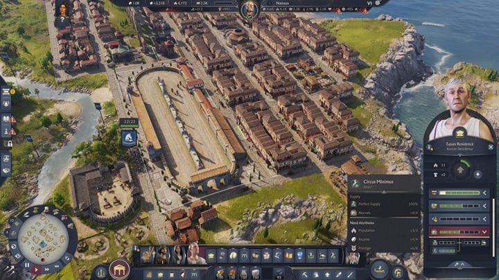 Circus Maximus w całej okazałości. Źródło: Taludas / mod.io. - Nie musisz czekać na drugi dodatek do Anno 117. Własny Circus Maximus możesz zbudować już teraz, i to za darmo - wiadomość - 2025-11-26