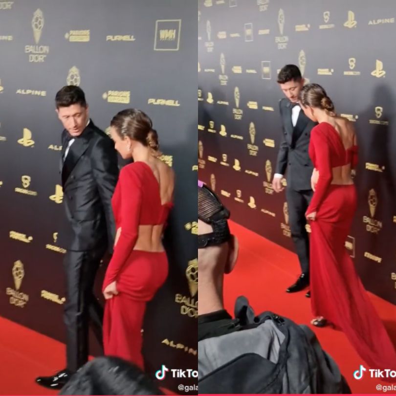 Internauci zaniepokojeni zachowaniem Anny Lewandowskiej podczas gali Złotej Piłki