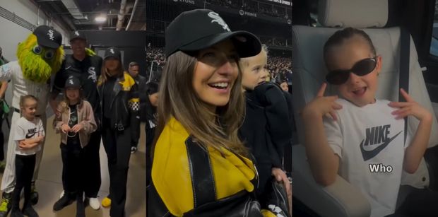 Anna Lewandowska nagrała rodzinny wypad na mecz baseballa. Robert został miotaczem, a córki kibicowały do upadłego. Ma zadatki na vlogerkę? (ZDJĘCIA)
