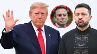 Trump uderza w Zełenskiego. Nagle wtrącił się Musk