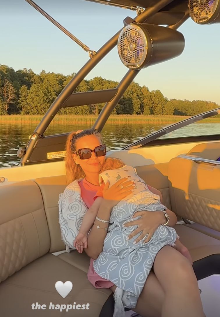 Sandra Kubicka na mazurskich wakacjach