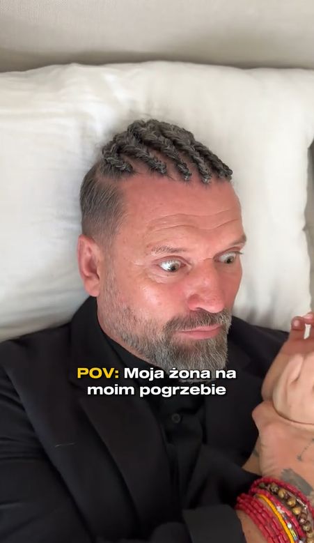 Udawany pogrzeb męża Natalii Siwiec