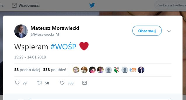PAP nabrał się na fałszywy wpis Morawieckiego o WOŚP, w Politico źle przetłumaczono słowa premiera Bułgarii nt. UE