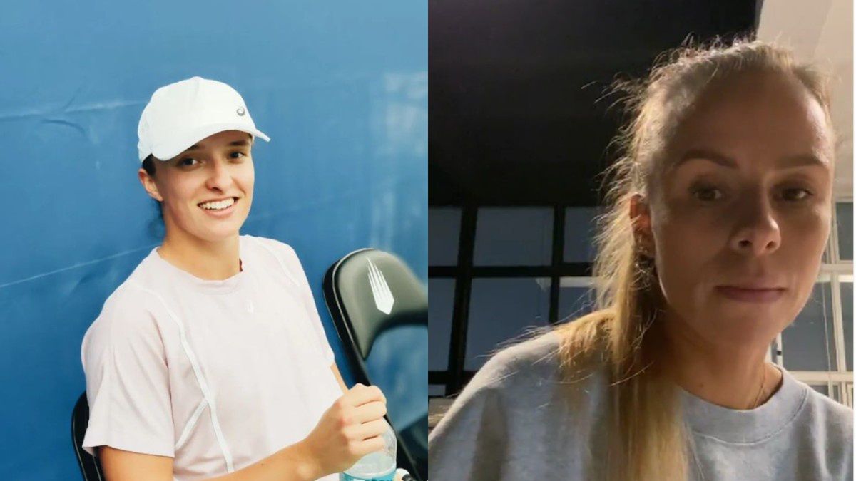 Na zdjęciu: Iga Świątek i Magda Linette