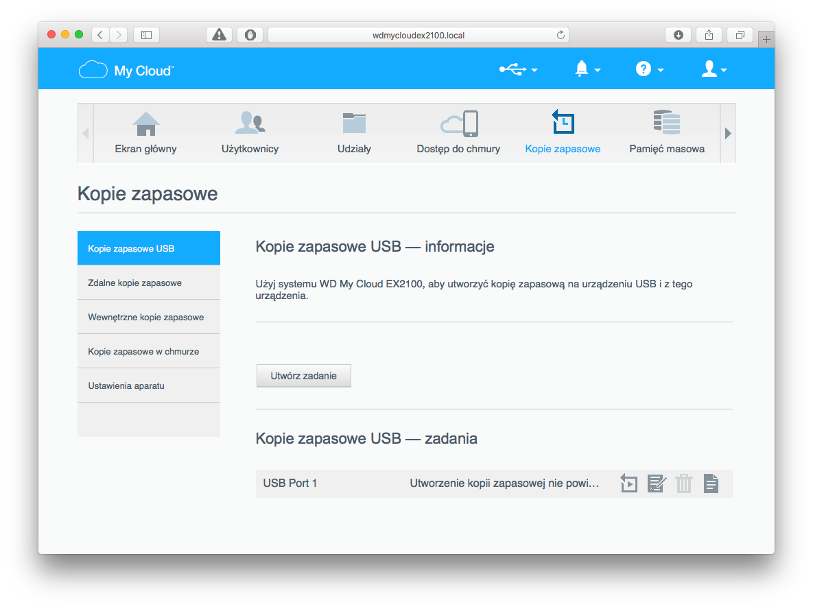 WD My Cloud EX2100 8 TB - domowa chmura dla wymagających fotografów [test] 14