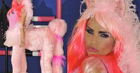 Katie Price jako RÓŻOWY KOŃ! (ZDJĘCIA)