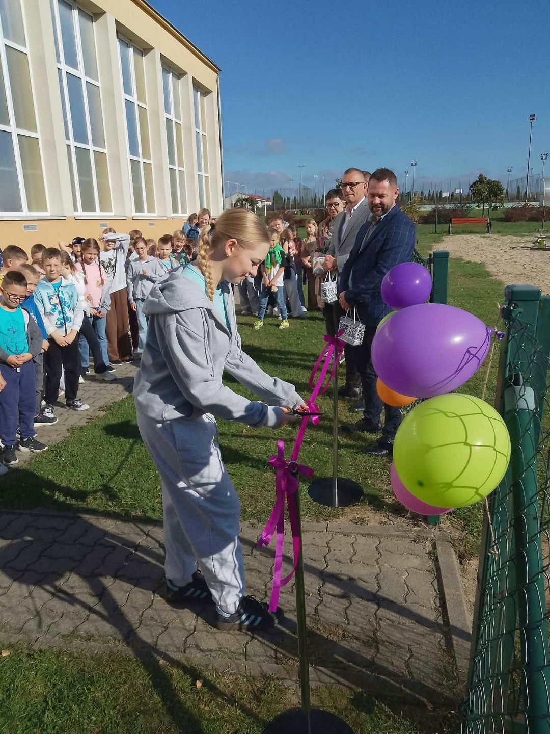 Plac zabaw został oficjalnie otwarty