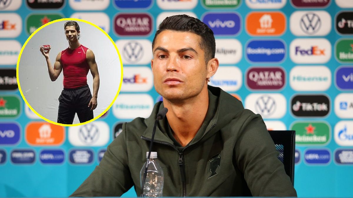 Cristiano Ronaldo nie od zawsze był sceptycznie nastawiony do coca-coli