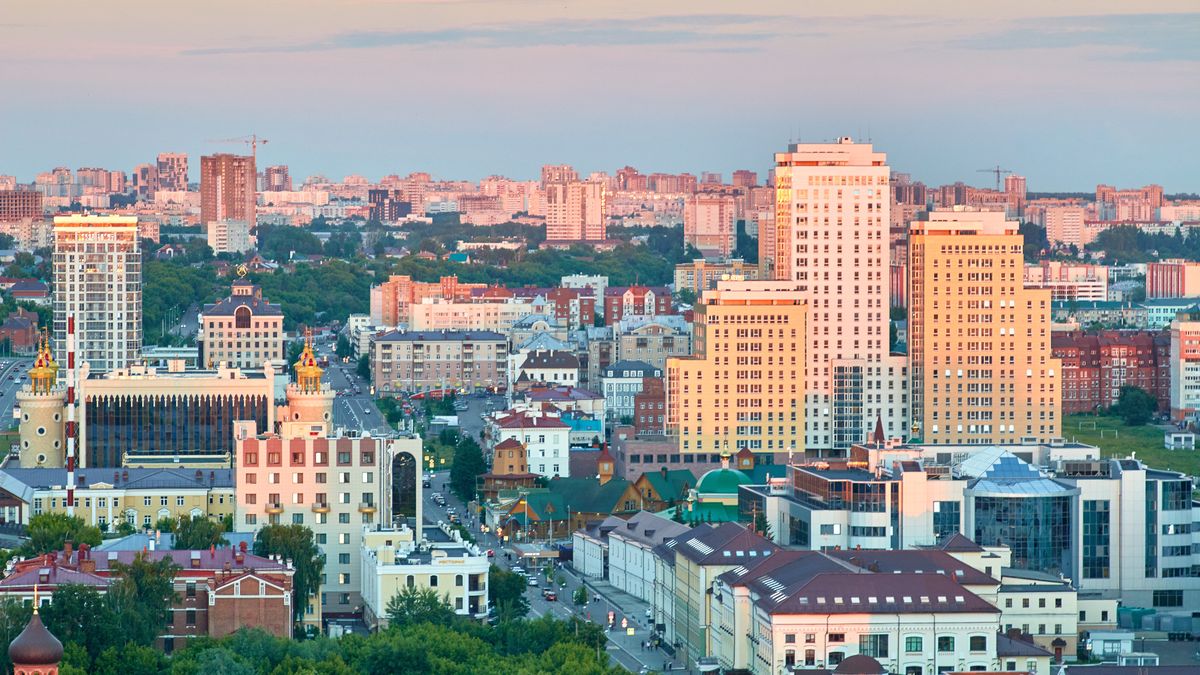 Sunset in Kazan
The Russian City of Kazan evening views of Central
Roman Nikiforov