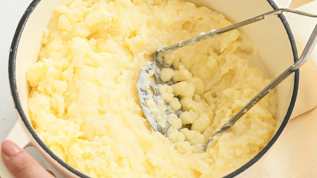 Puree ziemniaczane musi być odpowiednio kremowe i puszyste