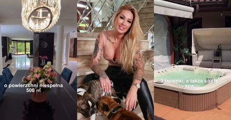 Oto luksusowa willa, którą próbuje sprzedać Sylwia Peretti: 7 pokoi, 3 łazienki, marmury i jacuzzi (ZDJĘCIA)