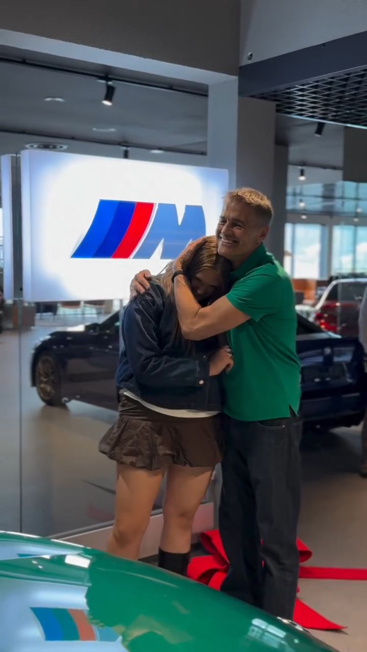 Córka Krzysztofa Hołowczyca dostała BMW na swoje 18. urodziny