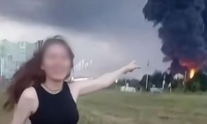 Nagrywała atak Ukraińców. Piszą, co spotkało Rosjankę
