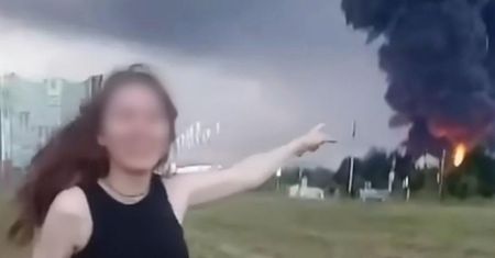 Nagrywała atak Ukraińców. Piszą, co spotkało Rosjankę