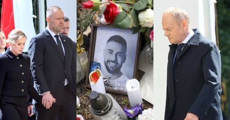 Pogrzeb Łukasza Litewki. Tłum żałobników i politycy pożegnali posła (ZDJĘCIA)