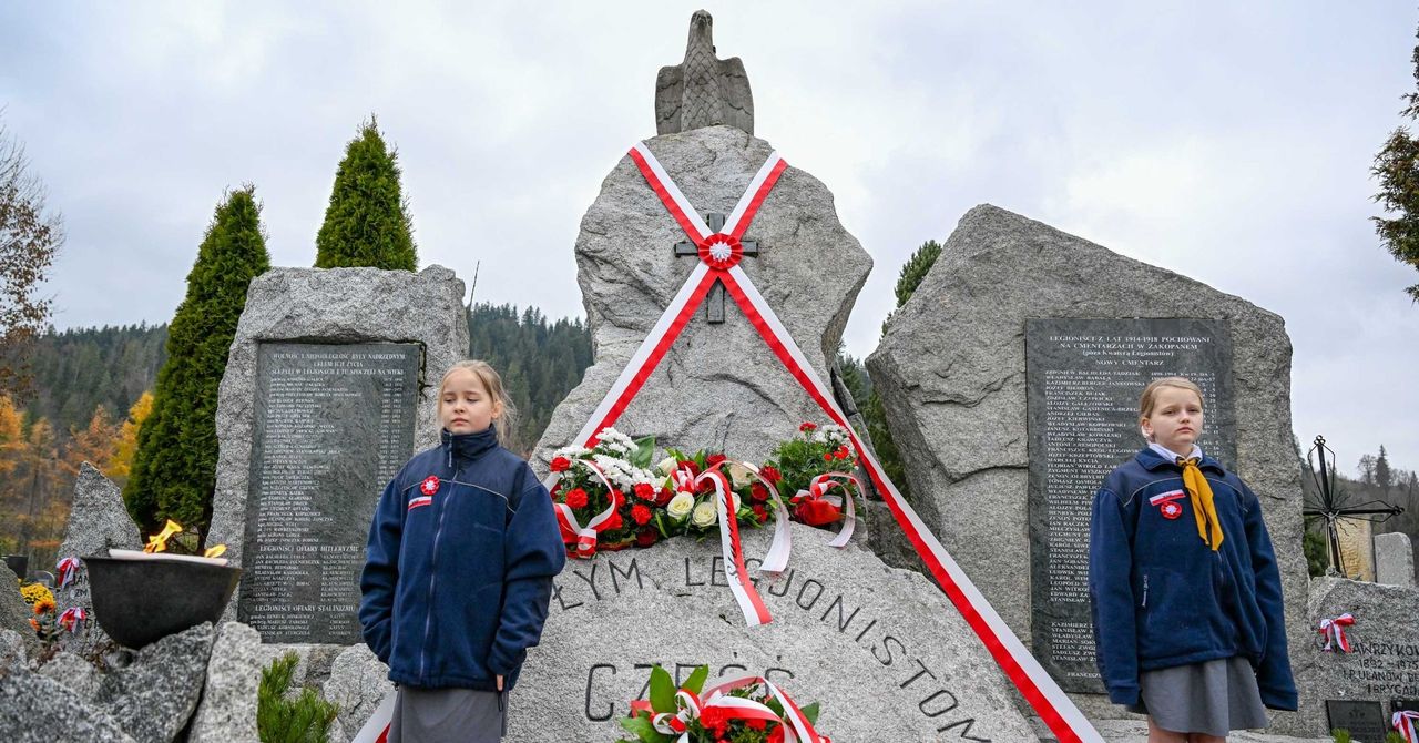 Podhale świętuje 11 listopada. Uroczystości w Poroninie i Zakopanem