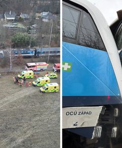 Zderzenie pociągów w Czechach. Co najmniej 45 rannych