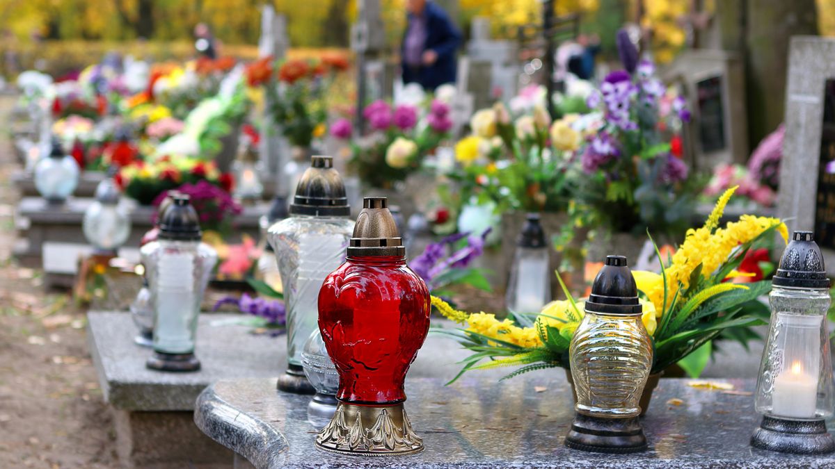Polish traditional cemetery on the feast of all saints day at 1st November and empty space for text Pawel Horosiewiczcemetery, death, grave, tomb, space, sadness, woman, praying, visiting, dead, husband, kid, father, concept, grave yard, deceased, grieving woman, loss, crying, behind, mother, outdoors, girl, header, child, daughter, brother, family, grandmother, grief, lost, alone, feelings, sad, grandfather, sister, day, copy, graveyard, single, statue, frustration, old, tranquil, spirituality, ancient, scene, worried, religious, loneliness