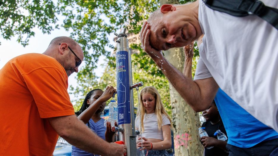 Upały nawiedziły także Paryż