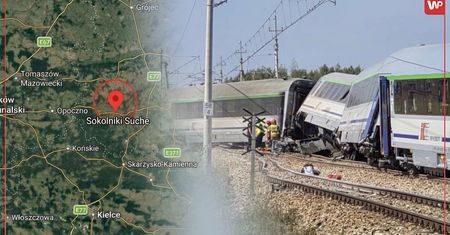 Na Mazowszu wykoleił się pociąg. Wcześniej doszło do zderzenia