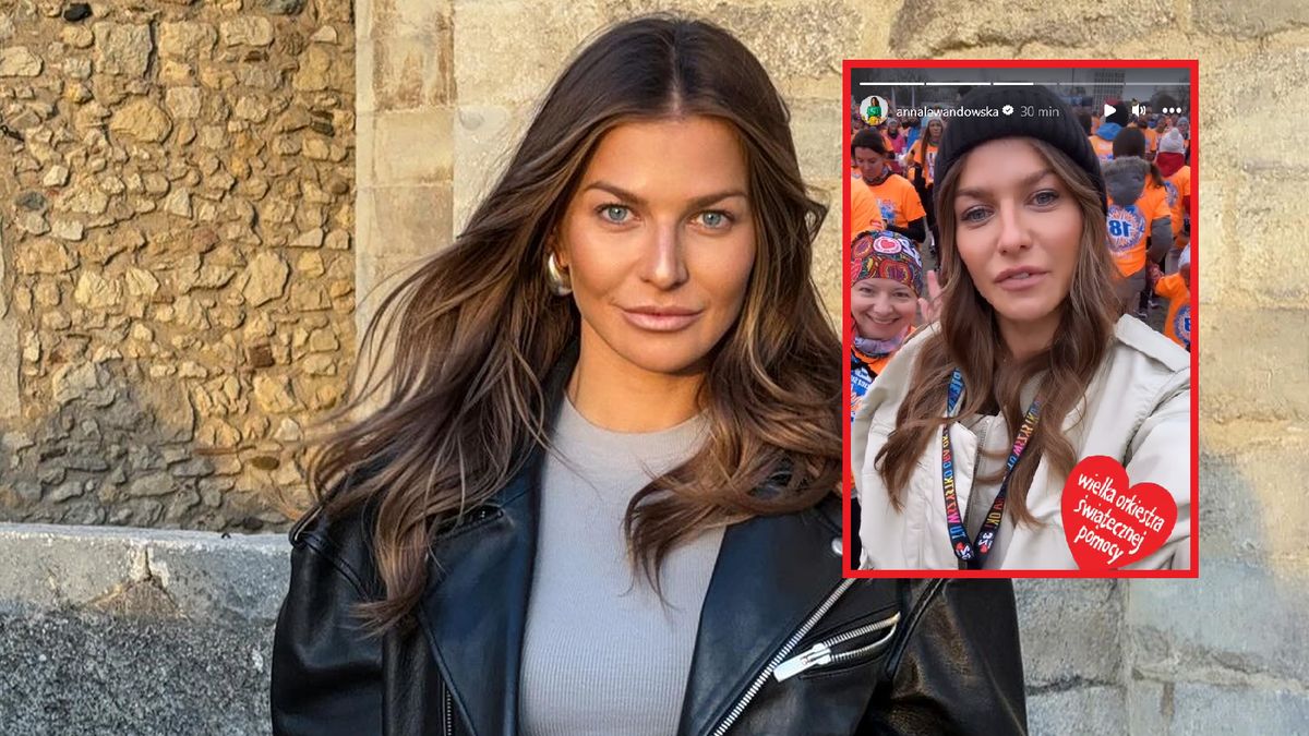 Na zdjęciu Anna Lewandowska