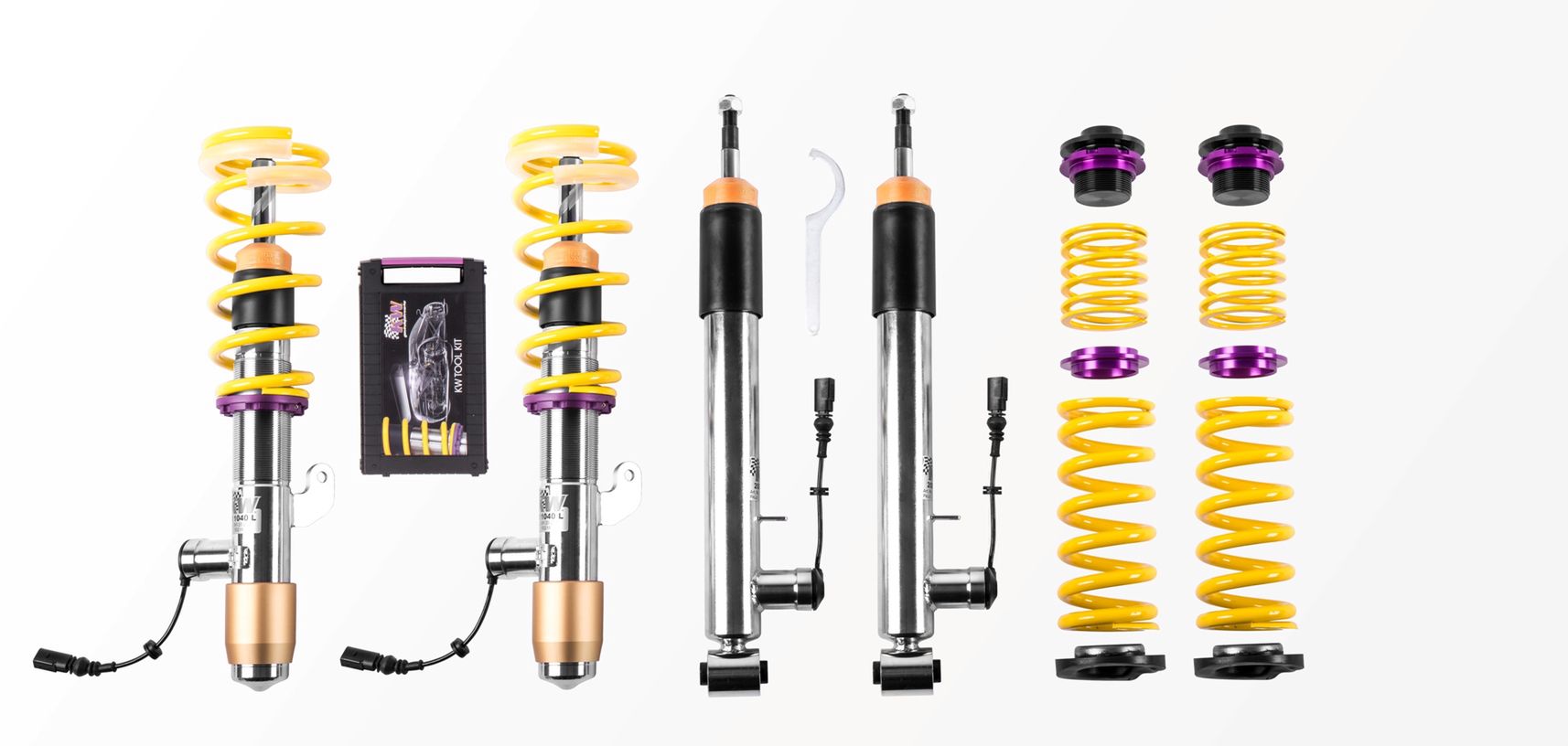 Kompletny zestaw zawieszenia KW DDC ECU