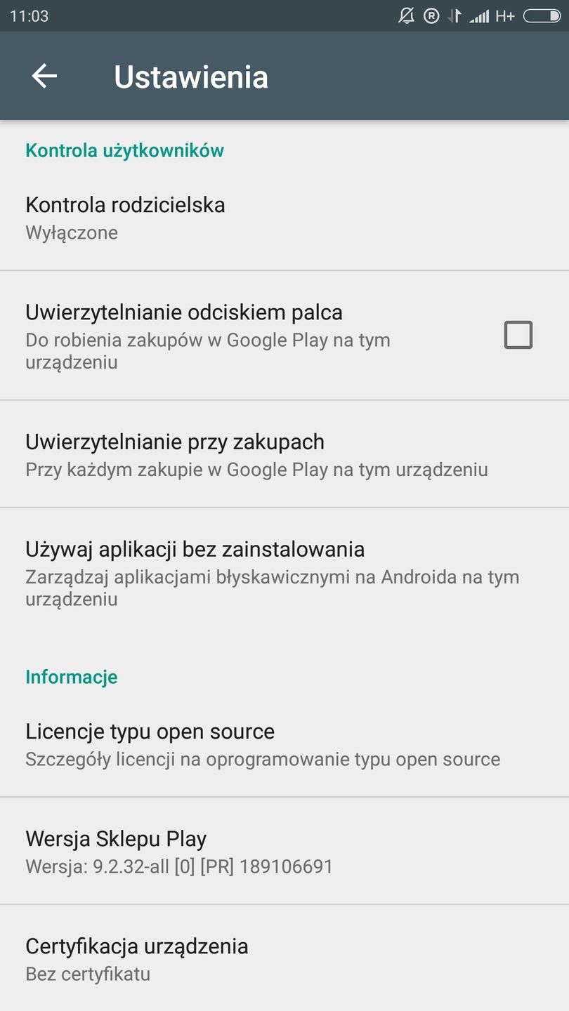 Taki sobie Custom ROM ze sklepem Play, ale bez certyfikatu
