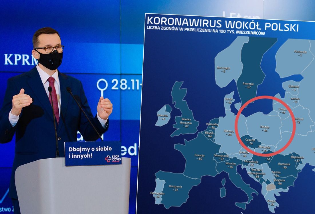 Koronawirus w Polsce. Jesteśmy w światowej czołówce liczby zakażeń i zgonów