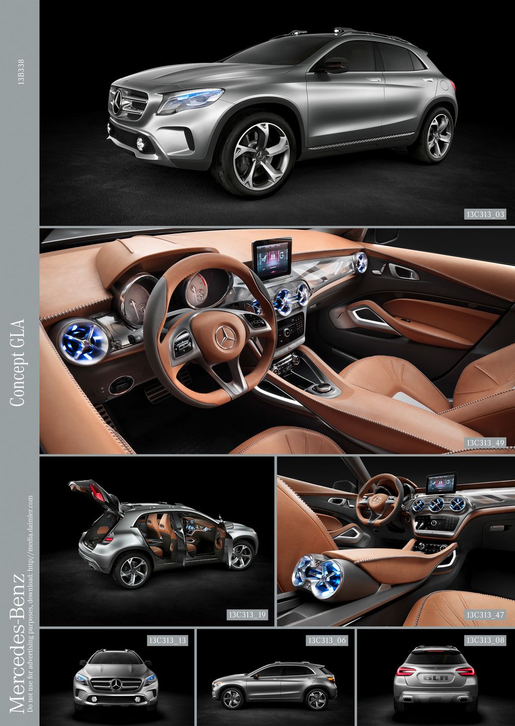 Mercedes GLA Concept na oficjalnych zdjęciach [galeria] 2