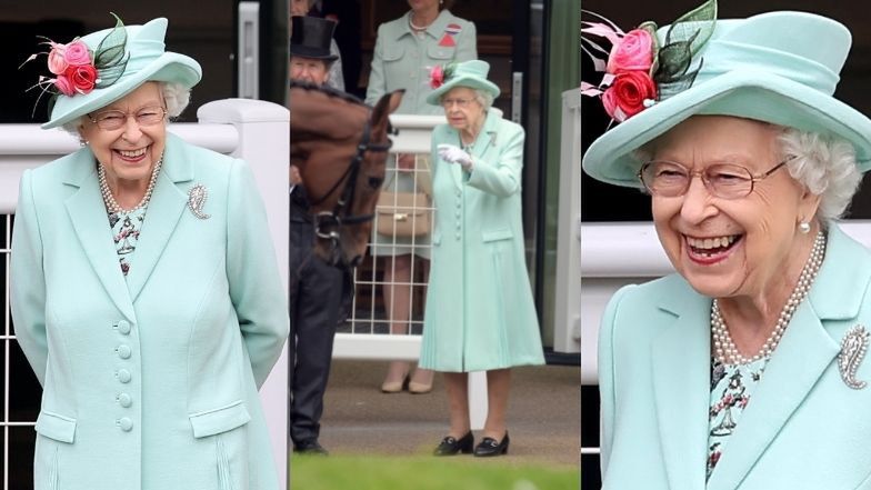 Królowa Elżbieta II bryluje w Ascot