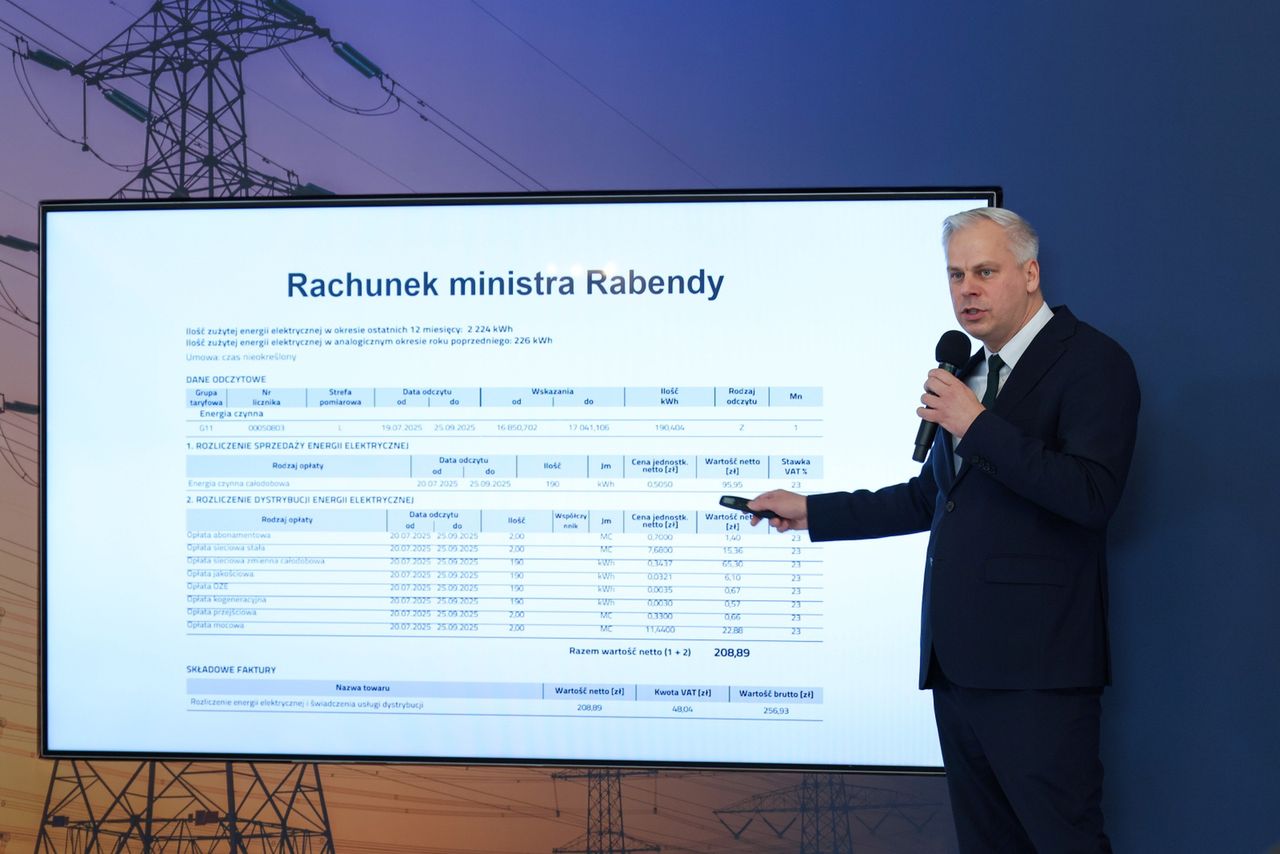 "To powinno zostać uproszczone". Prezydencki minister pokazał swój rachunek za prąd